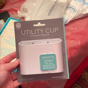 Locker pencil holder cup